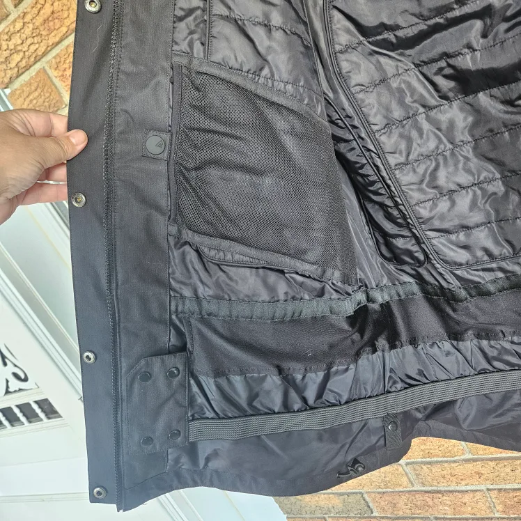 RIPZONE Ski/Snowboarding Coat, Black Womans XL image indicator(3)