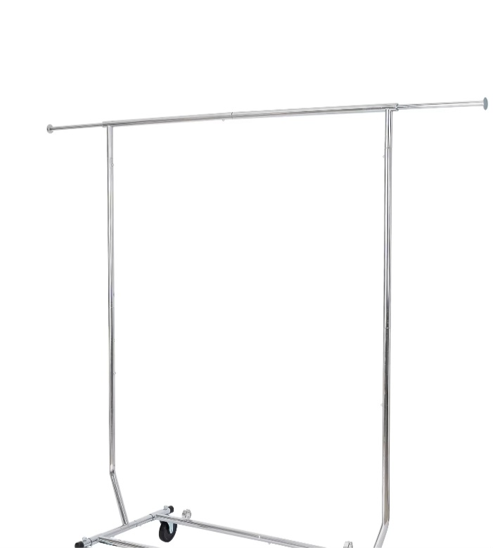 Better homes and Gardens Rolling Garment Rack - Chrome Finish - photo 2