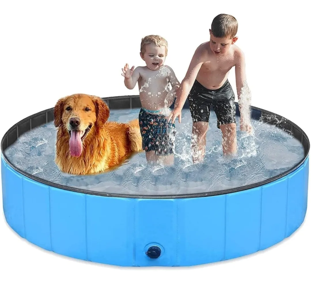 Portable Folding Pet/Kids Pool - 120x30cm thumbnail