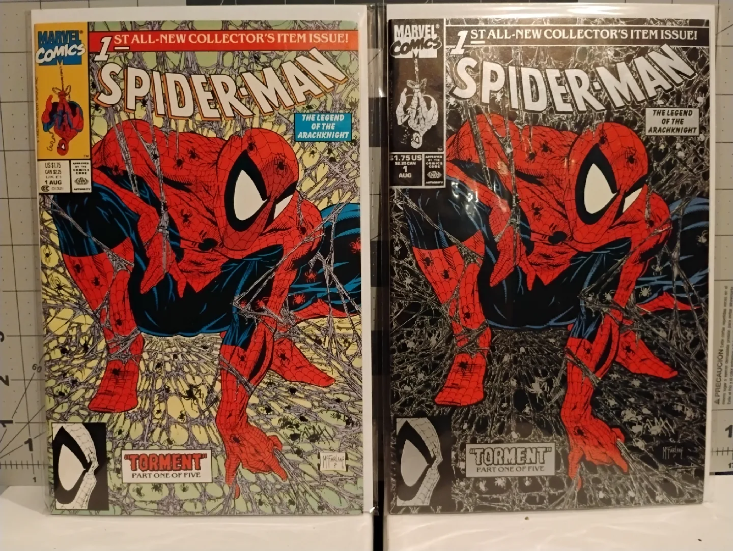 Spiderman Bundle- McFarlane #1s, Graphic Novel and More thumbnail