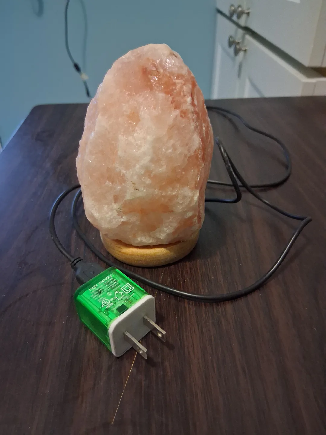 Himalayan Salt Lamp with Color Changing LED thumbnail
