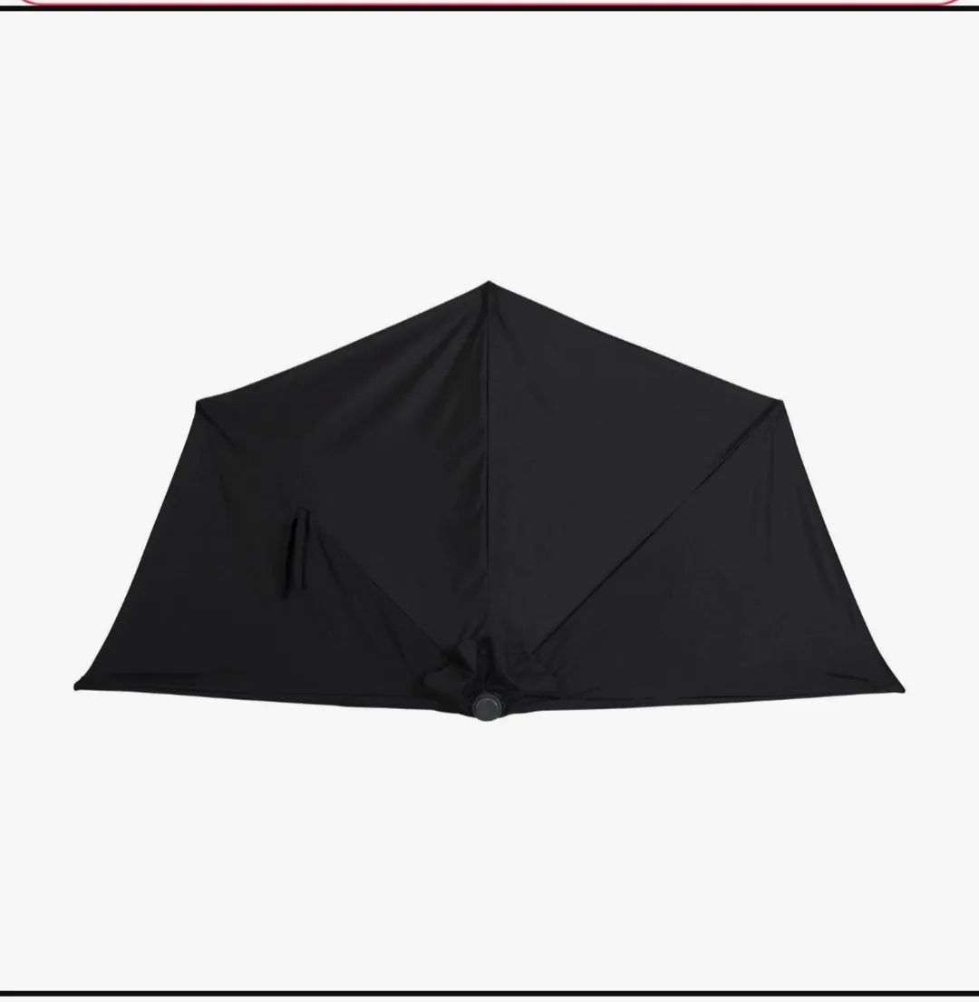 8Ft outdoor Half Umbrella - tilt left and right image indicator(5)