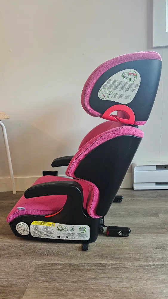Pink Clek Oobr Booster Car Seat image indicator(3)
