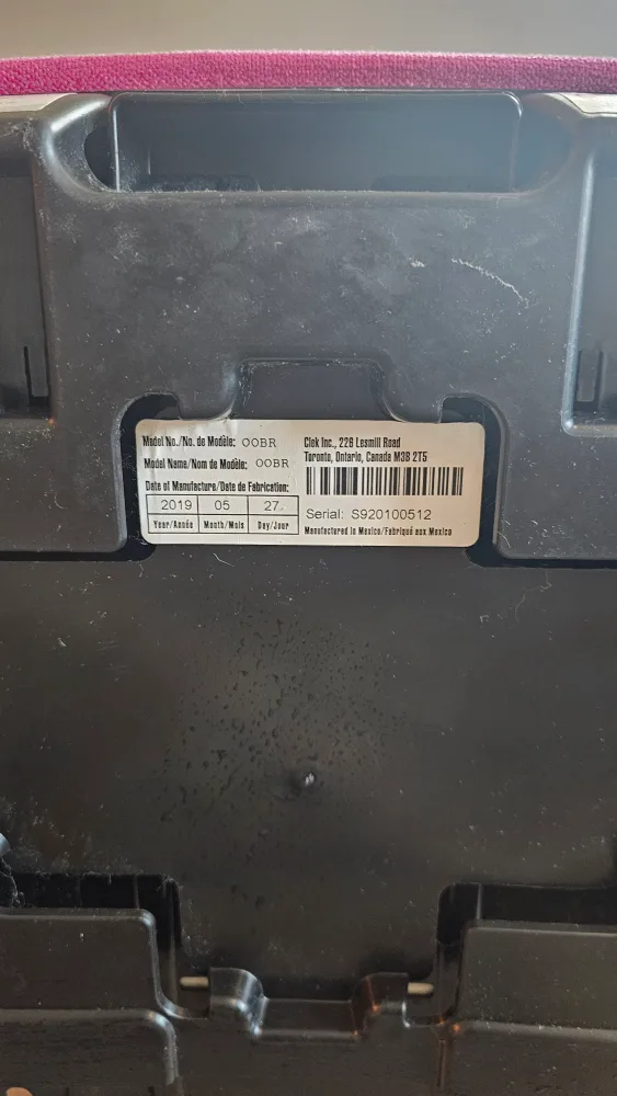 Pink Clek Oobr Booster Car Seat image indicator(4)