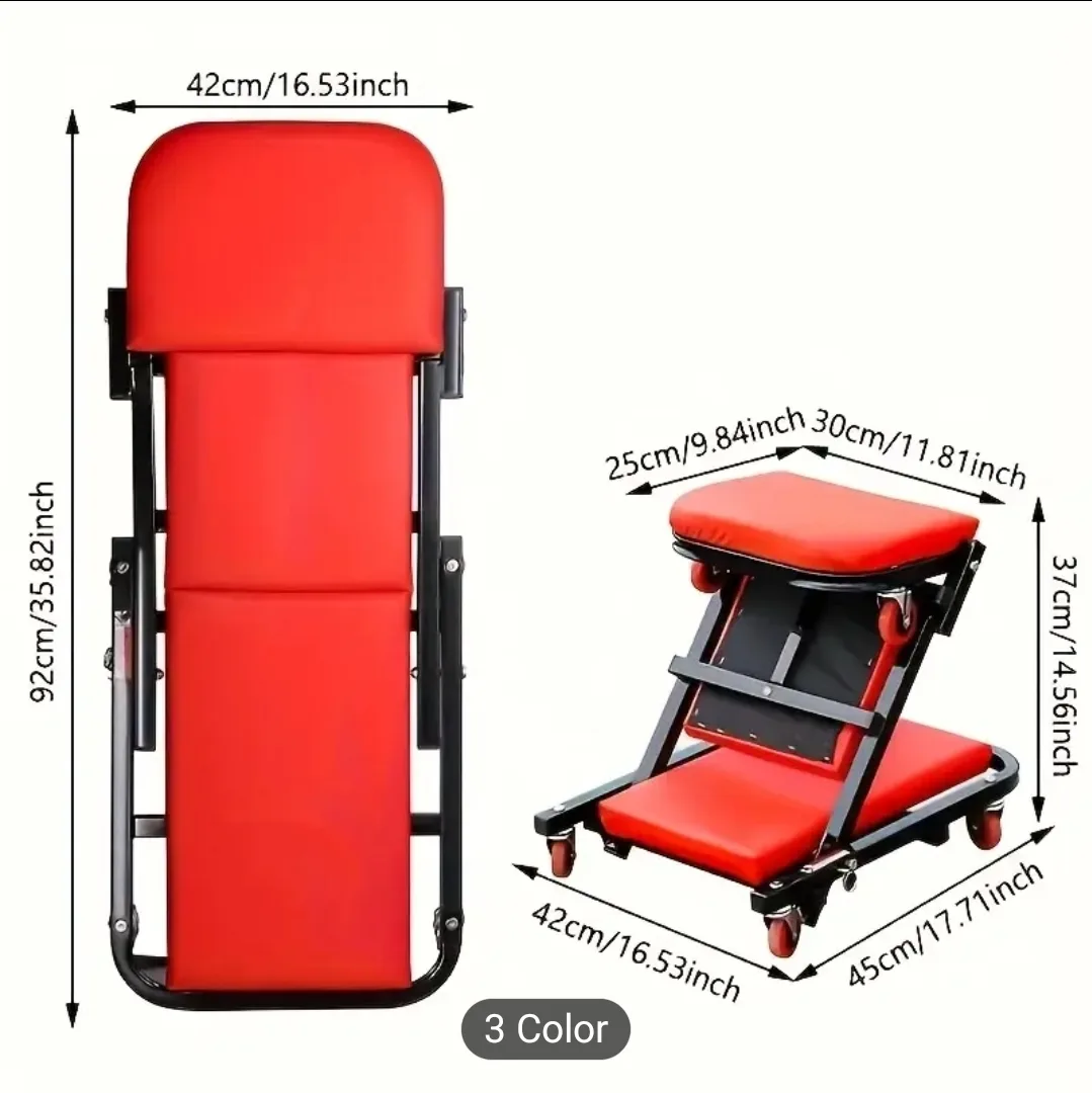 Seat to Creeper - Mechanics Rolling Stool image indicator(5)