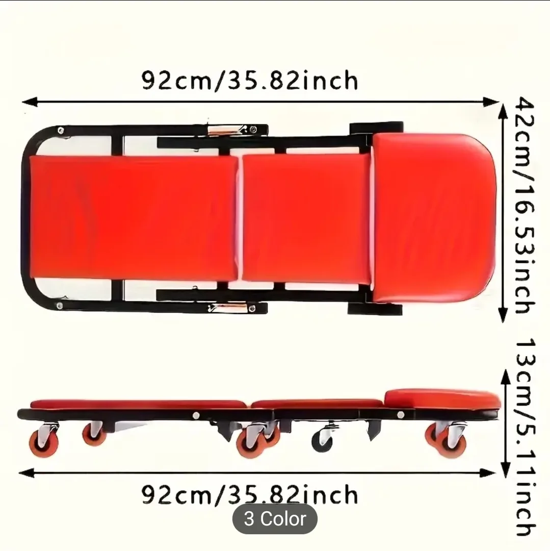 Seat to Creeper - Mechanics Rolling Stool image indicator(6)