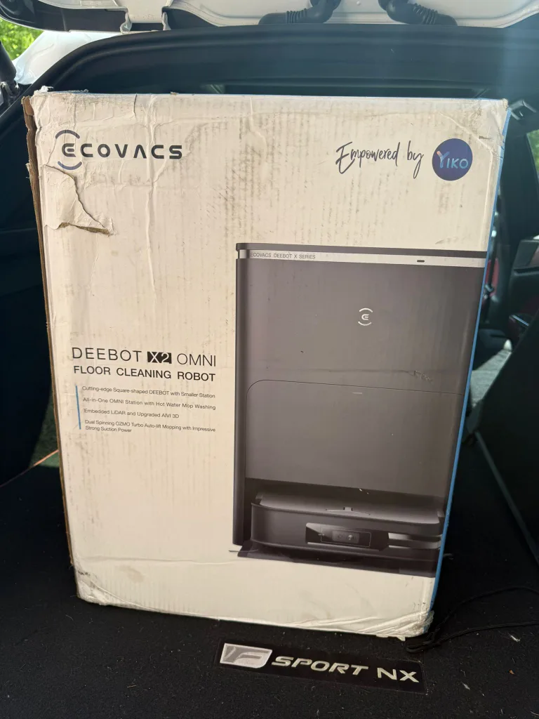 Ecovacs DEEBOT X2 OMNI Robot Vacuum & Mop image indicator(10)