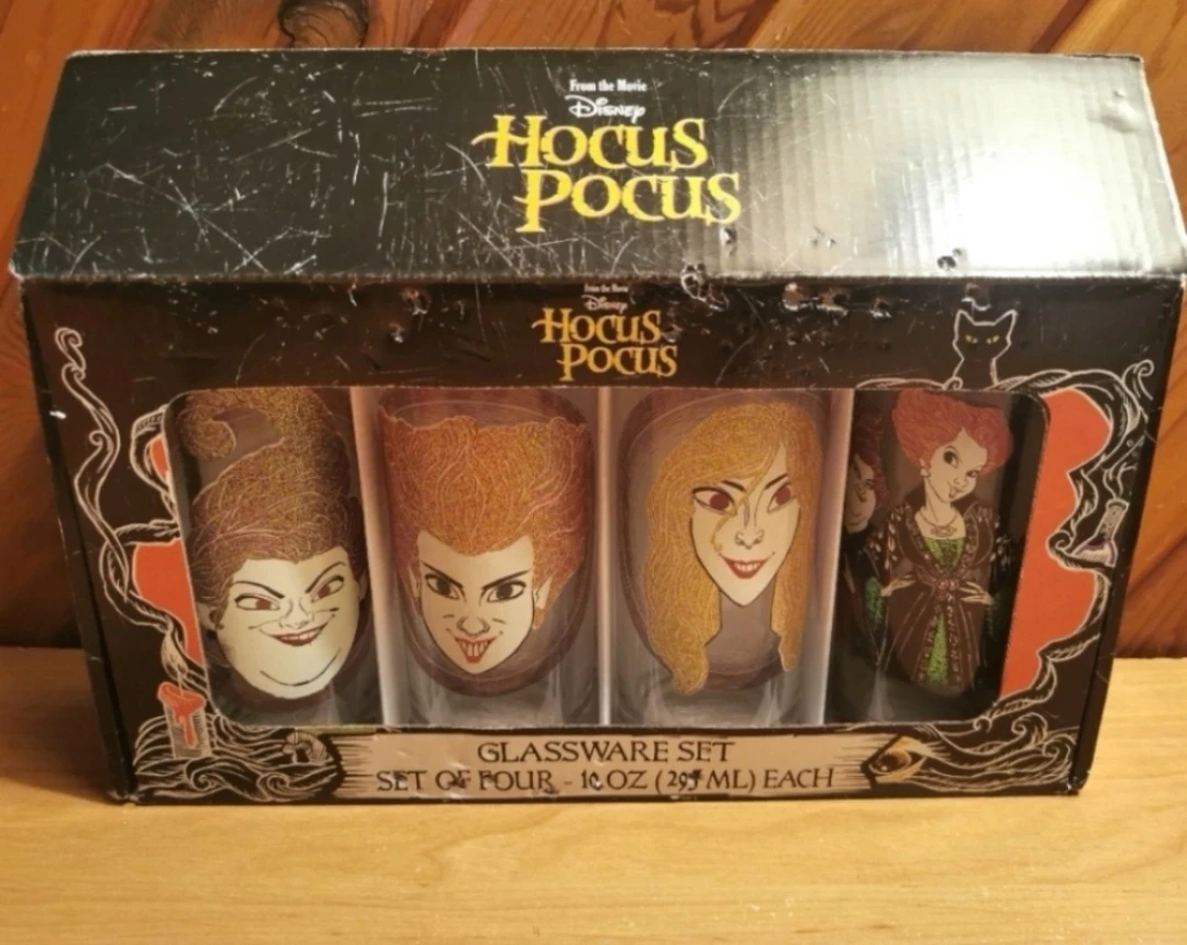 Disney Hocus Pocus Glassware Set