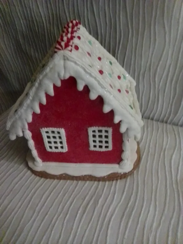 Gingerbread House Light Up Decoration image indicator(4)