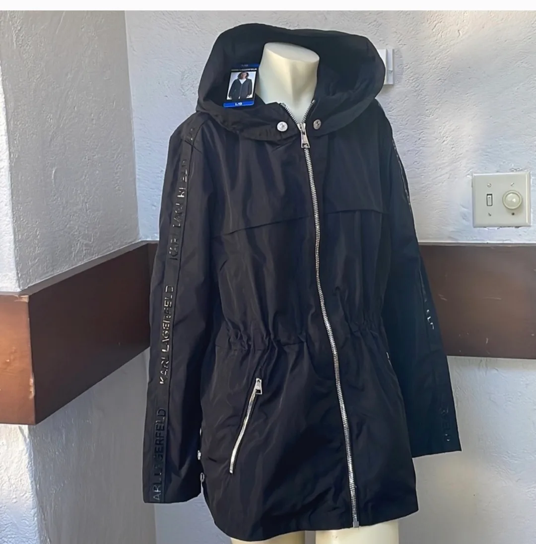 ladies  black  Karl Lagerfeld  jacket image indicator(7)