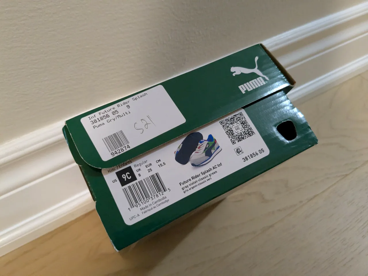 Kids new sneaker Puma - Size 9C - 15.5cm image indicator(2)