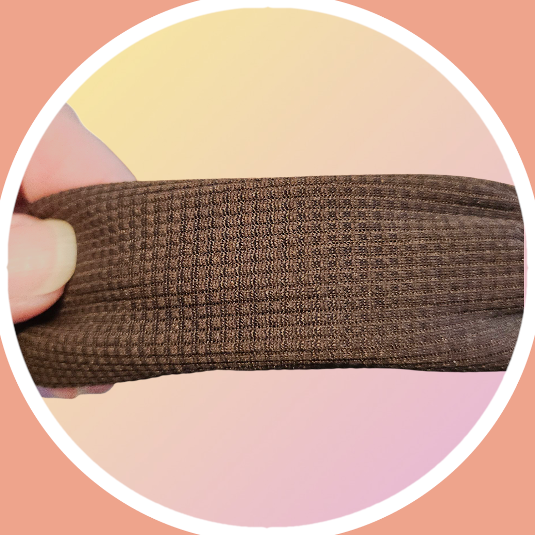 🥕 New Free Top Knot Fabric Brown Headband - photo 5
