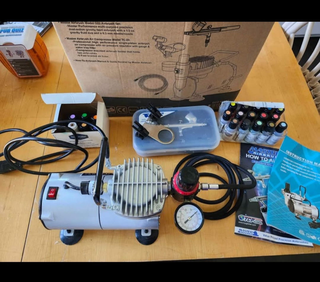 Master Airbrush Pro Gravity Feed Airbrushing System ECO KIT-17 - photo 2