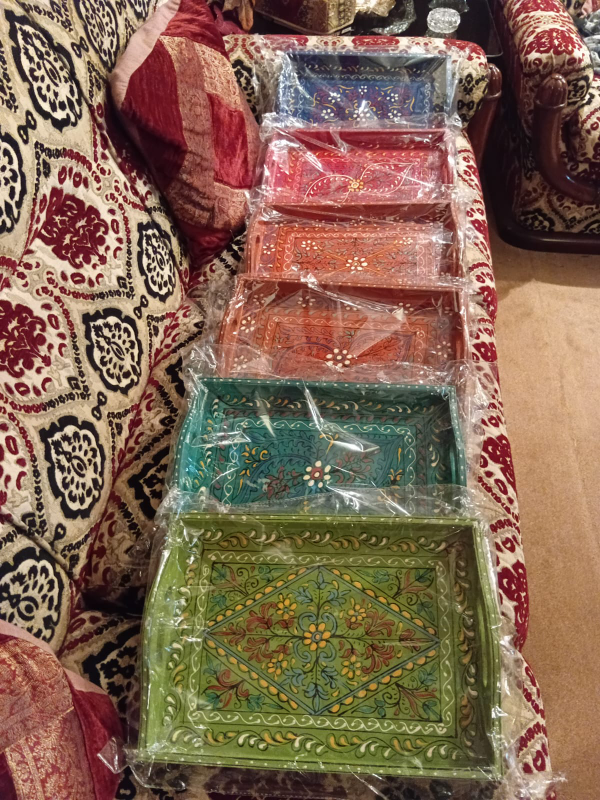 Handcrafted Wooden Serving Trays