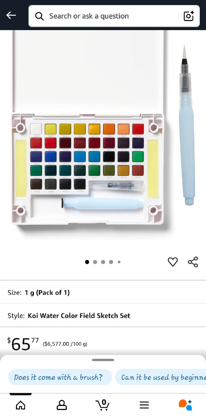 ***SAKURA 36-COLOUR PAINT SET*** thumbnail