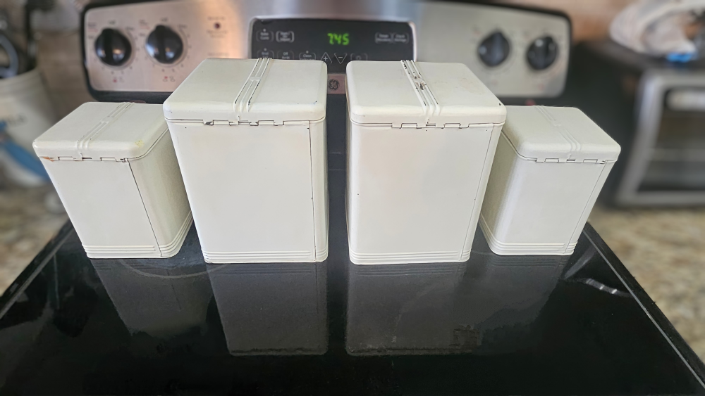 Vintage Kreamer 4-Piece Canister Set - photo 2