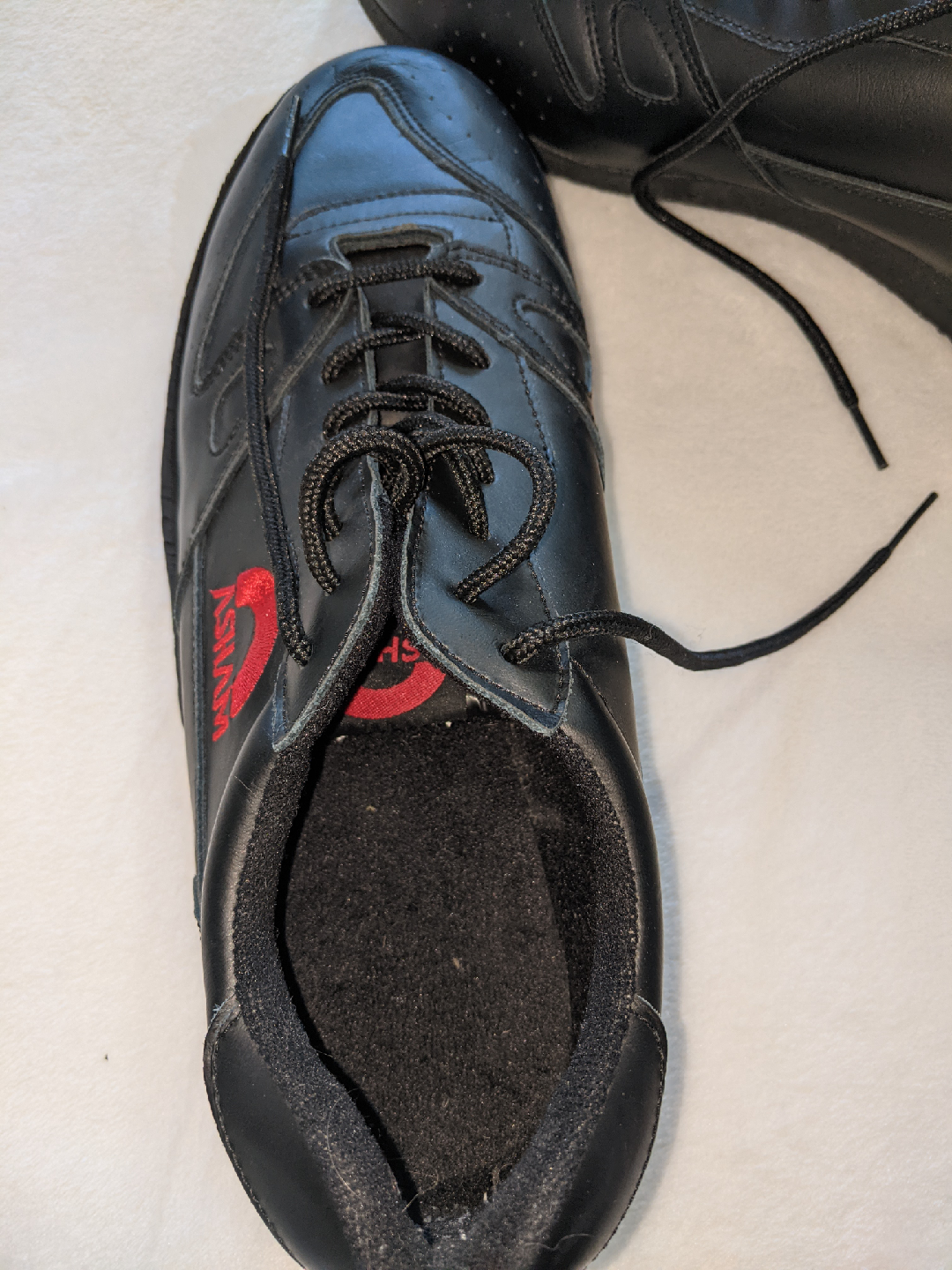 Asham Curling Shoes, Black size 12. PU Braeside SW - photo 3