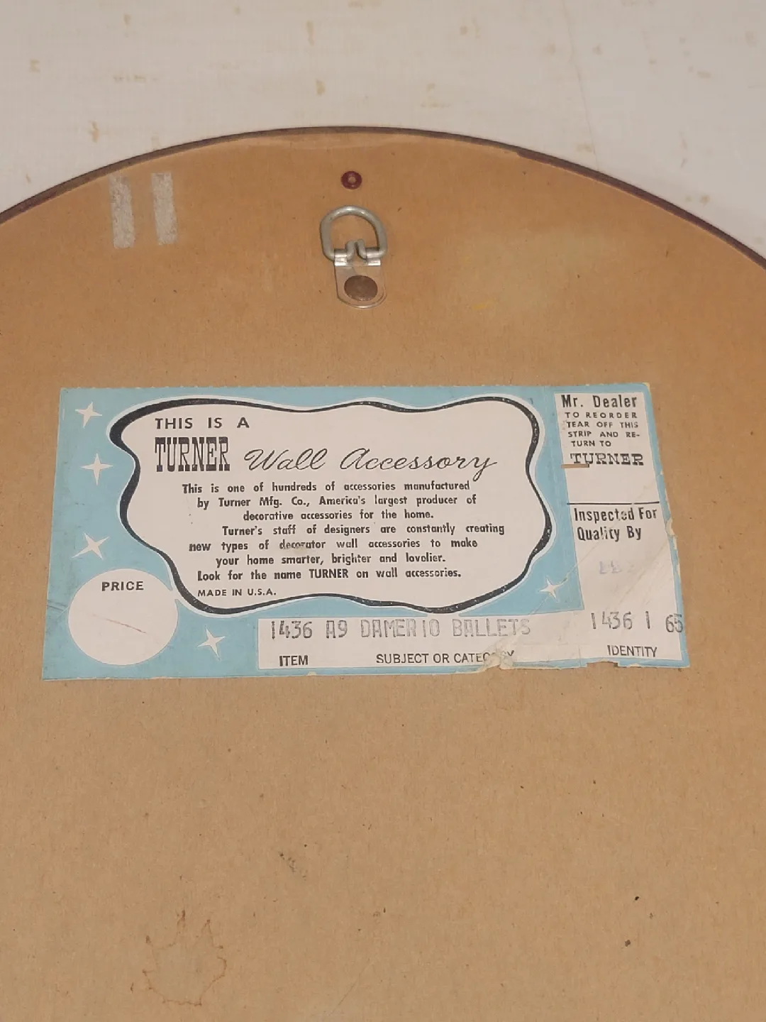 Vintage D'Amario Ballerina Print image indicator(5)