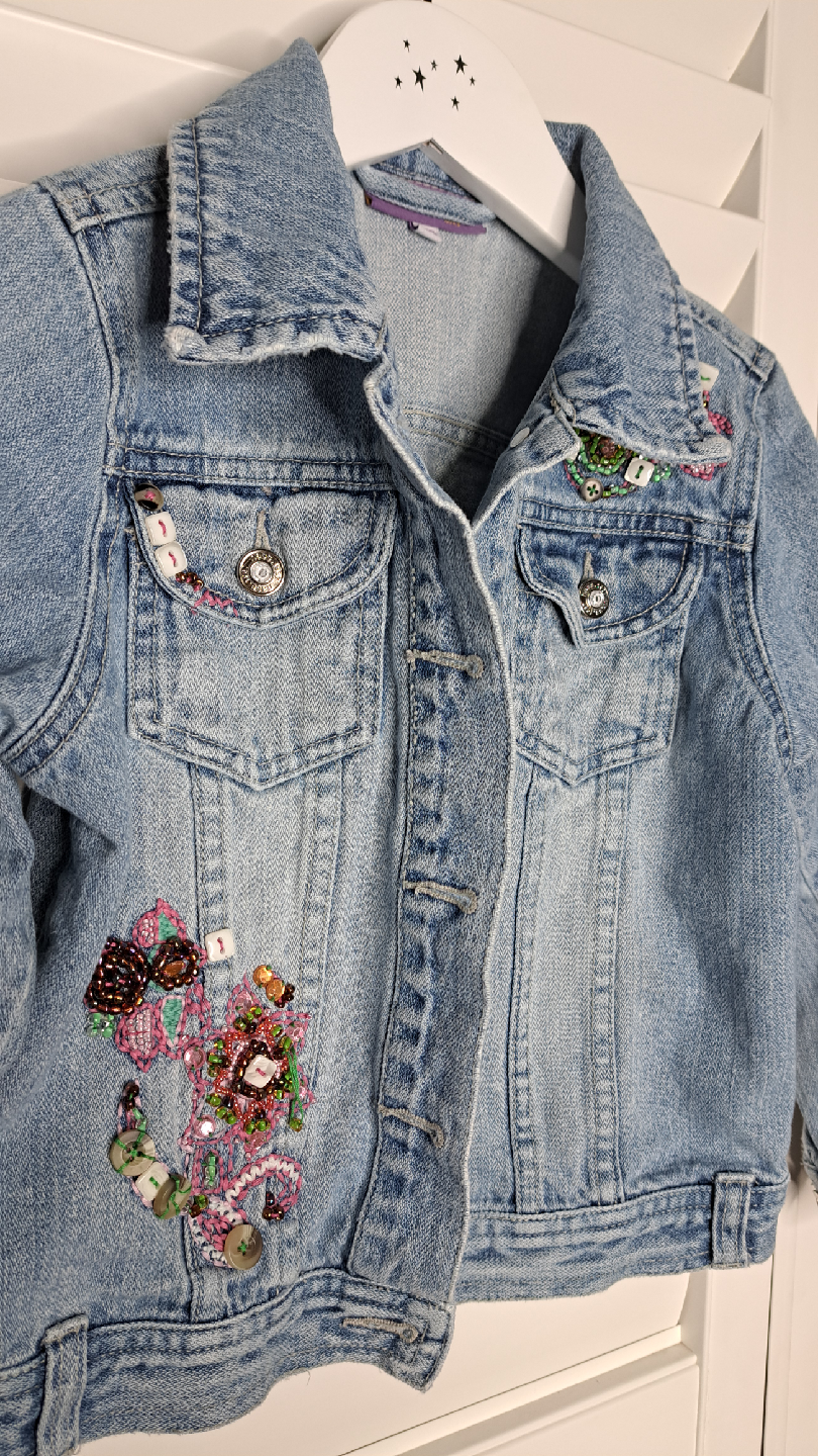 Nass Girls' Denim Jacket - Size 4/5 - photo 2