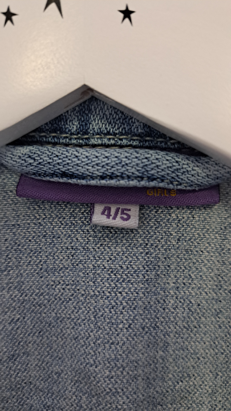 Nass Girls' Denim Jacket - Size 4/5 - photo 4