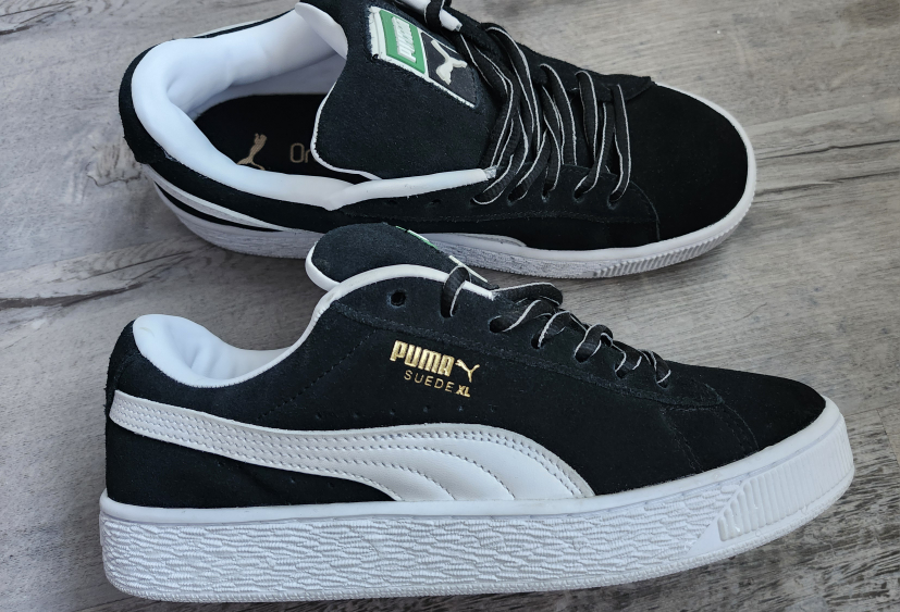 Puma Suede XL Black/White - Women's Size 7.5