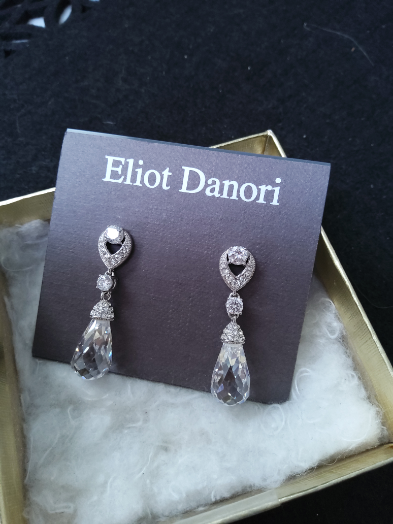 Eliot Danori Crystal Drop Earrings