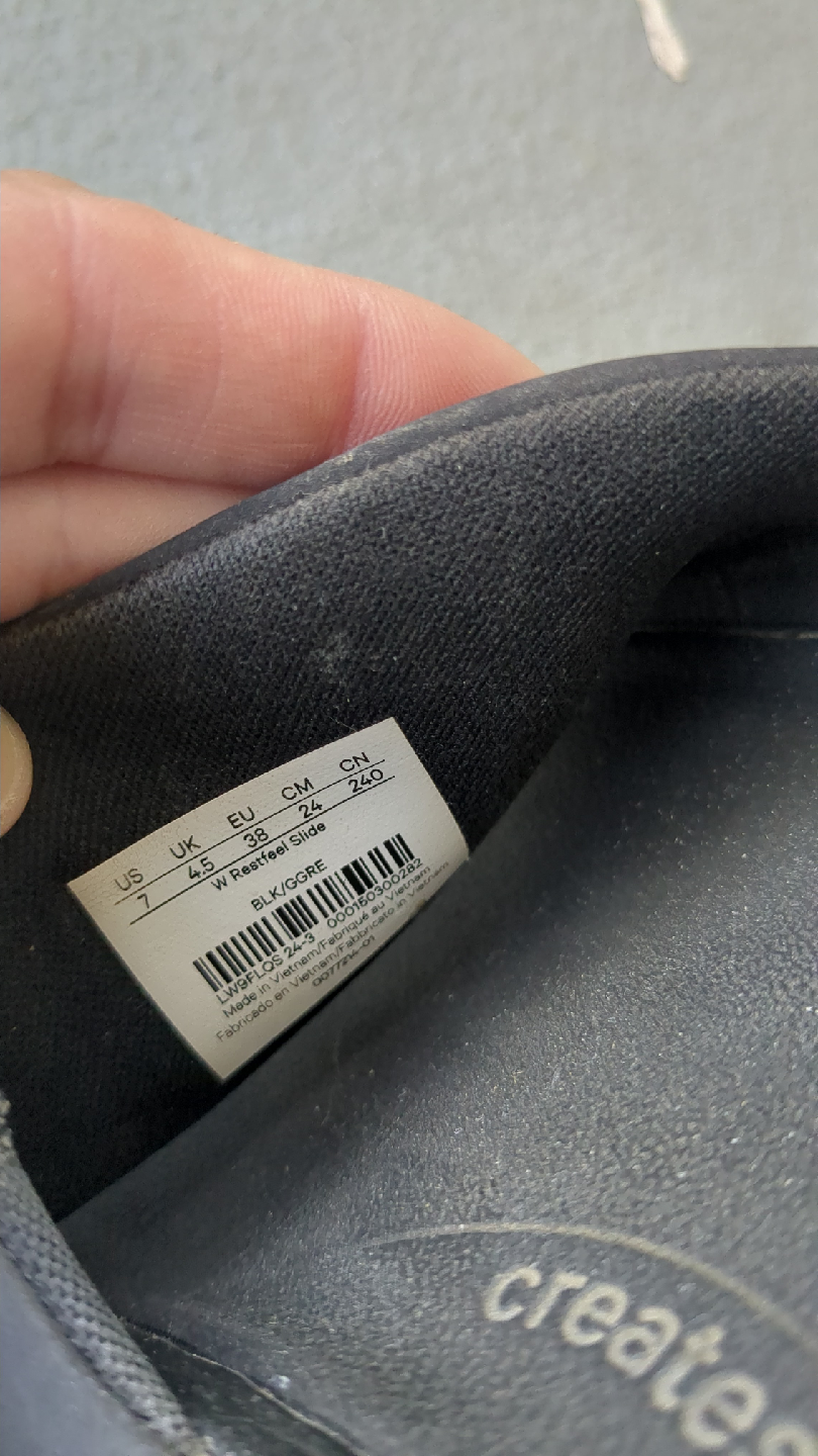 Lululemon Restfeel Slide W Black, Size 7 - photo 4