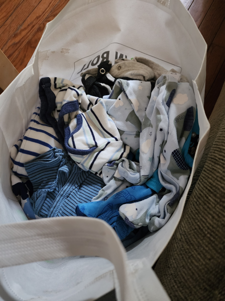 Bag of Baby Clothes