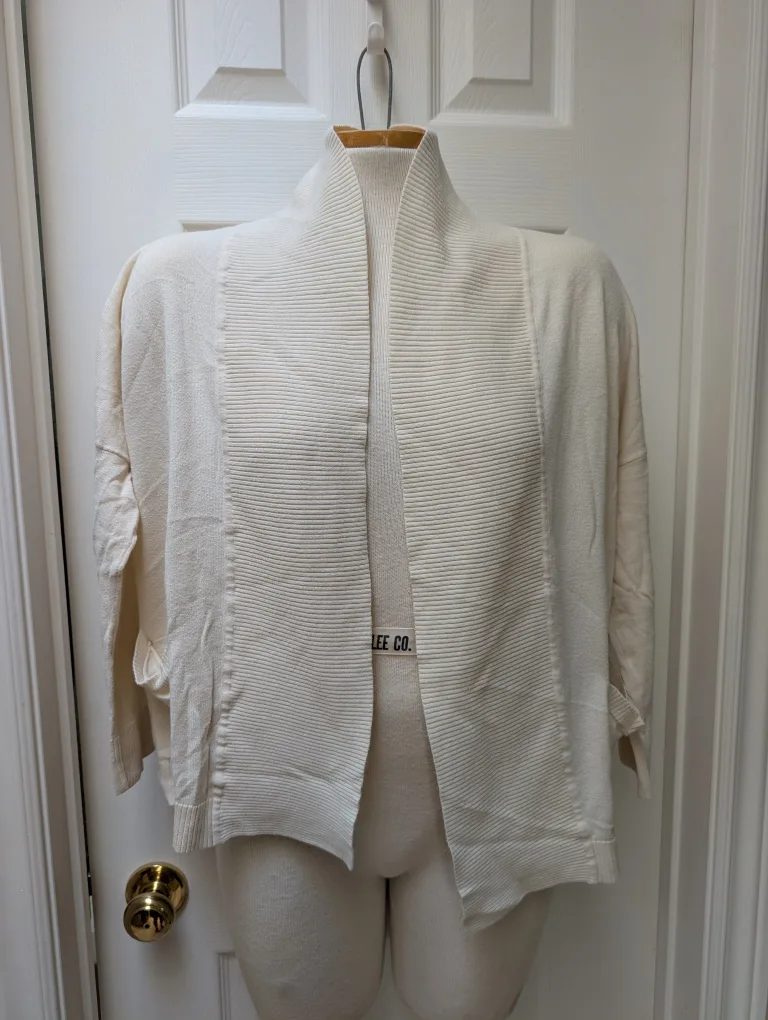 Michael Kors Cream Cardigan - Size M thumbnail