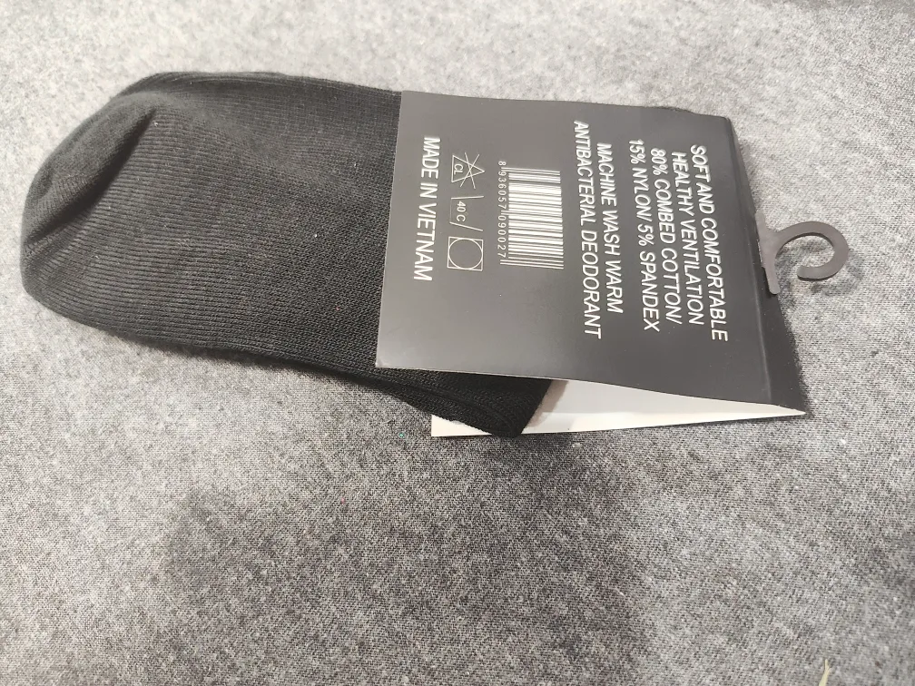 New Adidas Black Socks - Soft & Comfortable image indicator(2)