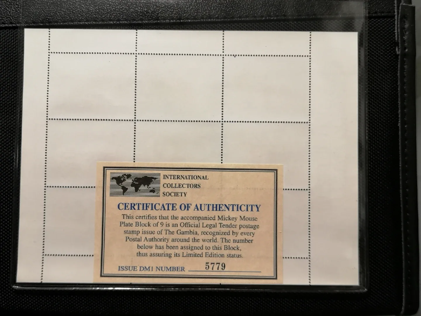 Disney✨9 Stamps ~ Micky Mouse ~Gambia Collector's Sheet~DM1 image indicator(3)