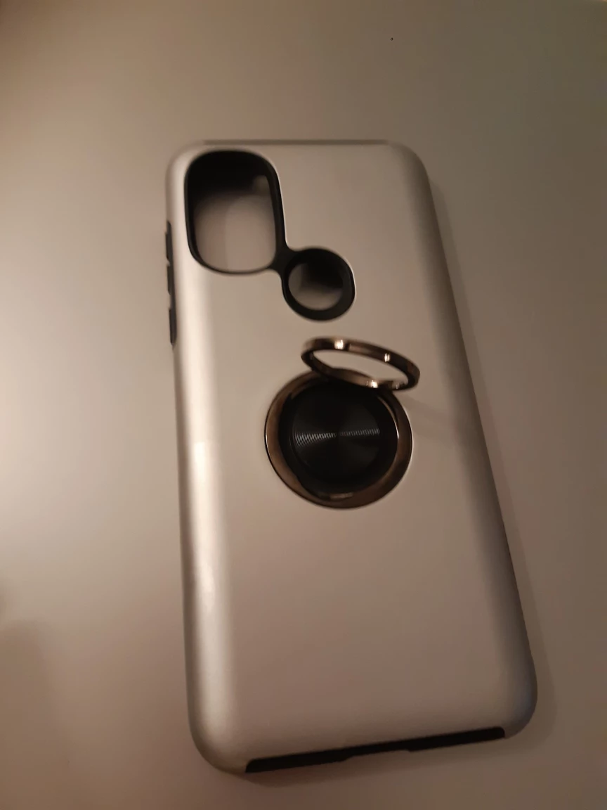 Silver Phone Case with Ring Holder - photo 3