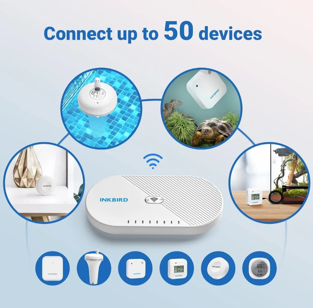 Wireless HOT TUB, POOL THERMOMETER, WiFi & App Control image indicator(7)