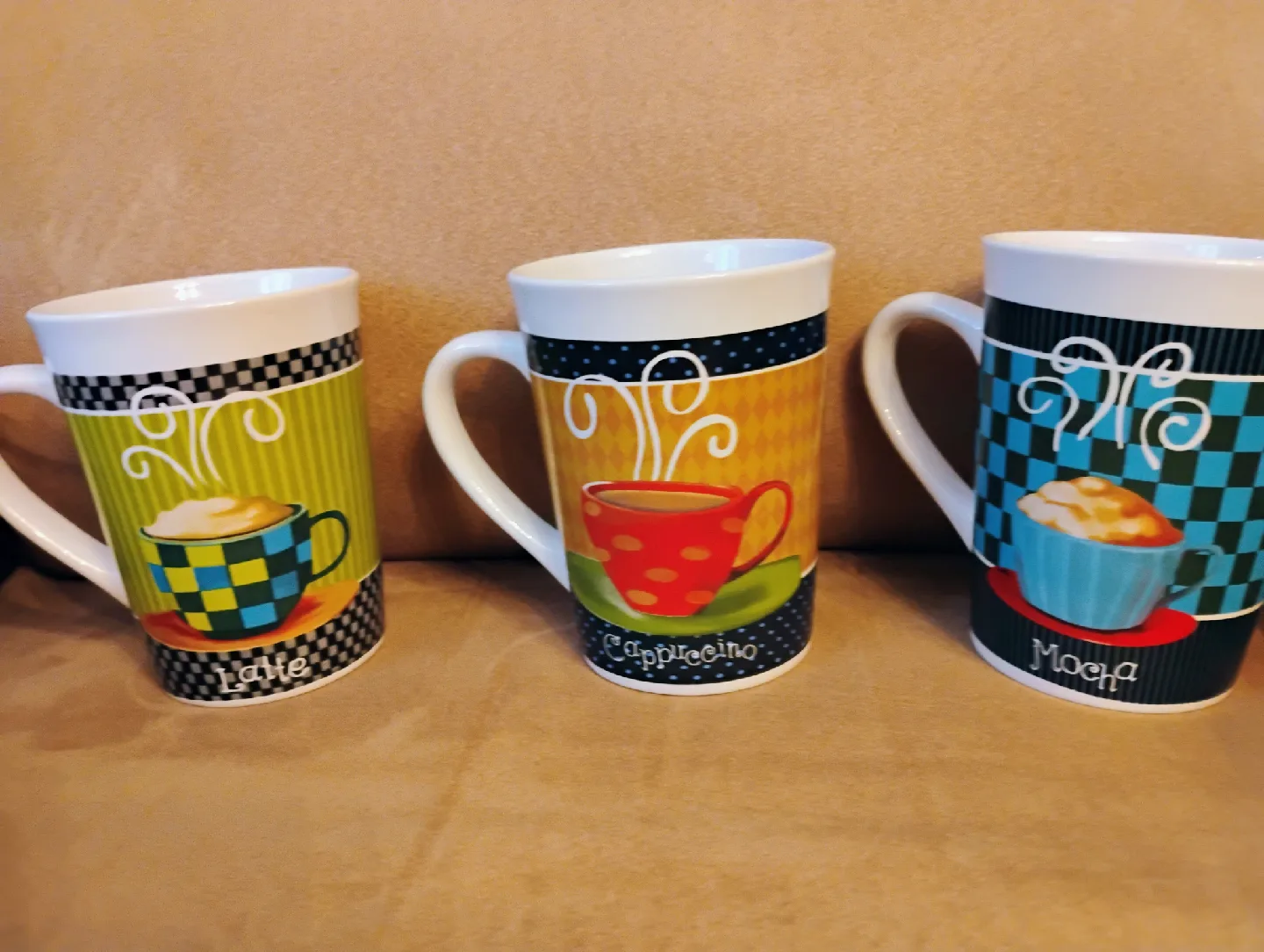 Latte, Cappuccino, Mocha Coffee Mugs image indicator(5)