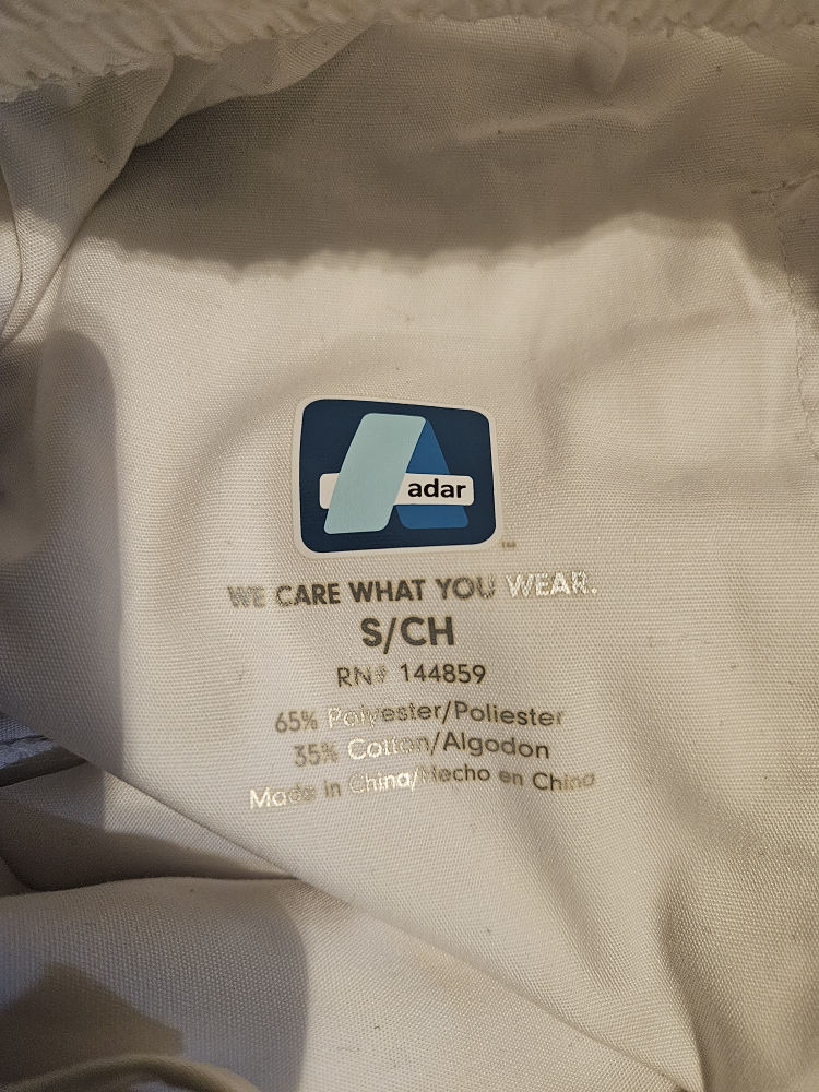 Adar Universal S/CH Scrub Pants - white - photo 5