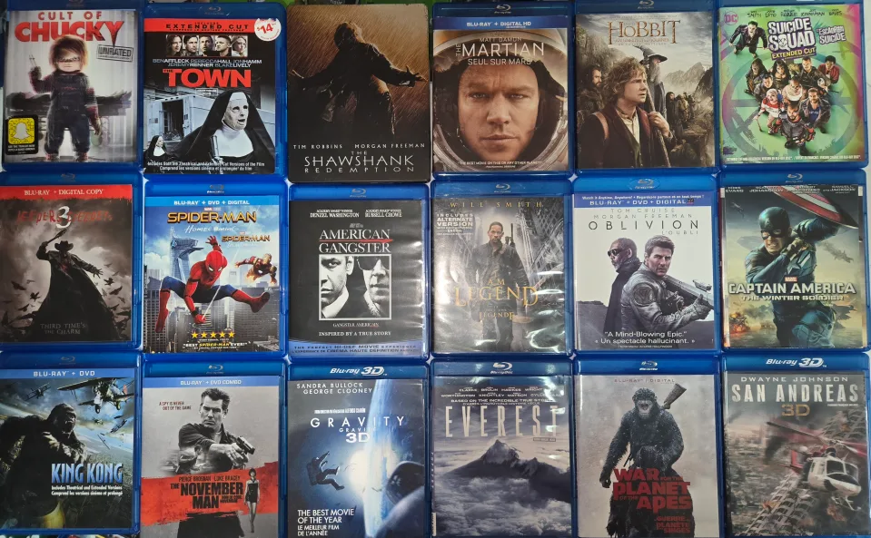 Blu-ray Movie Collection - blurays $5 each / dvd $2.50 each thumbnail