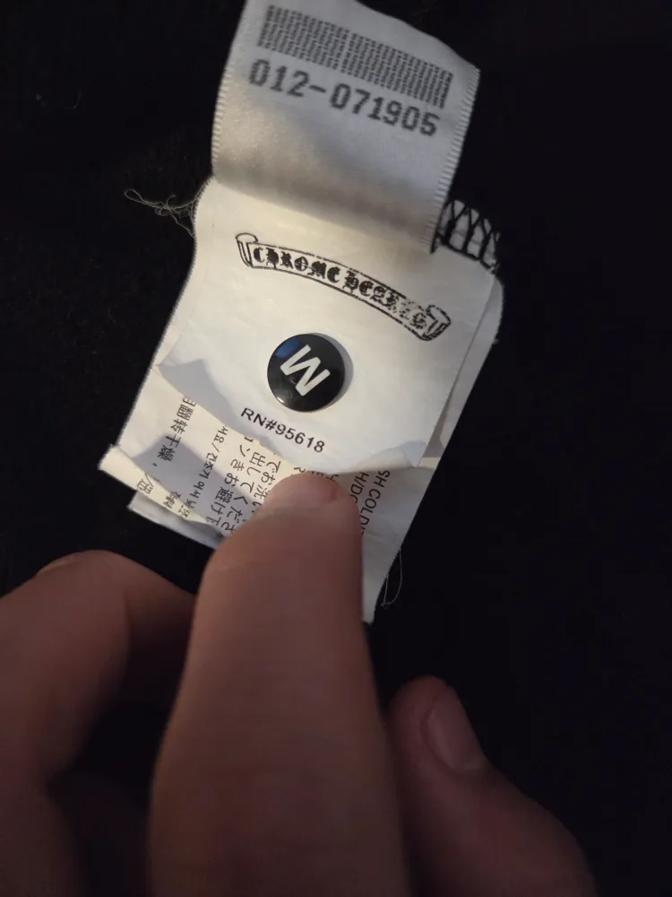 Chrome Hearts Black Zip-Up Hoodie image indicator(3)