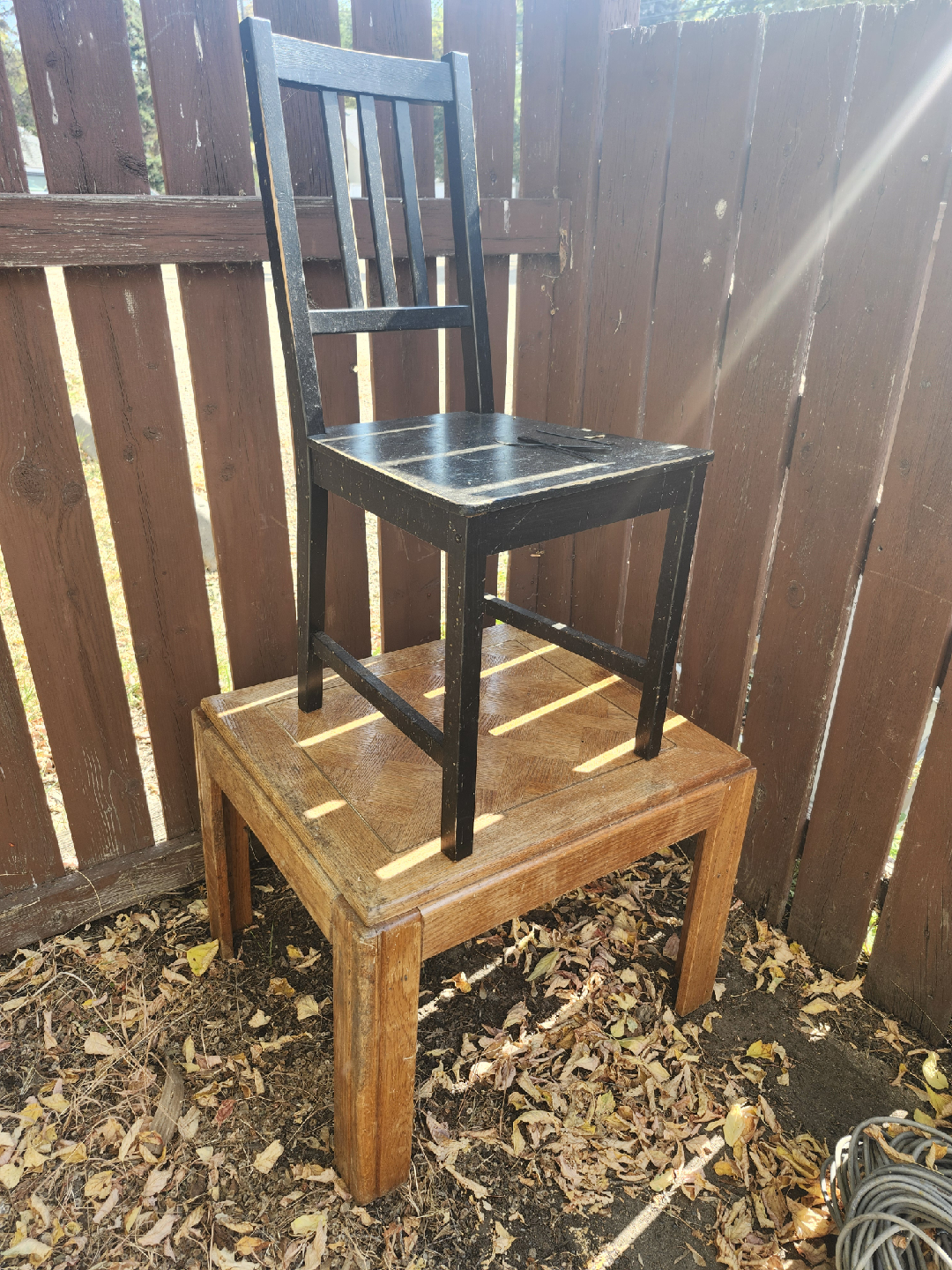 Chair and Table Set