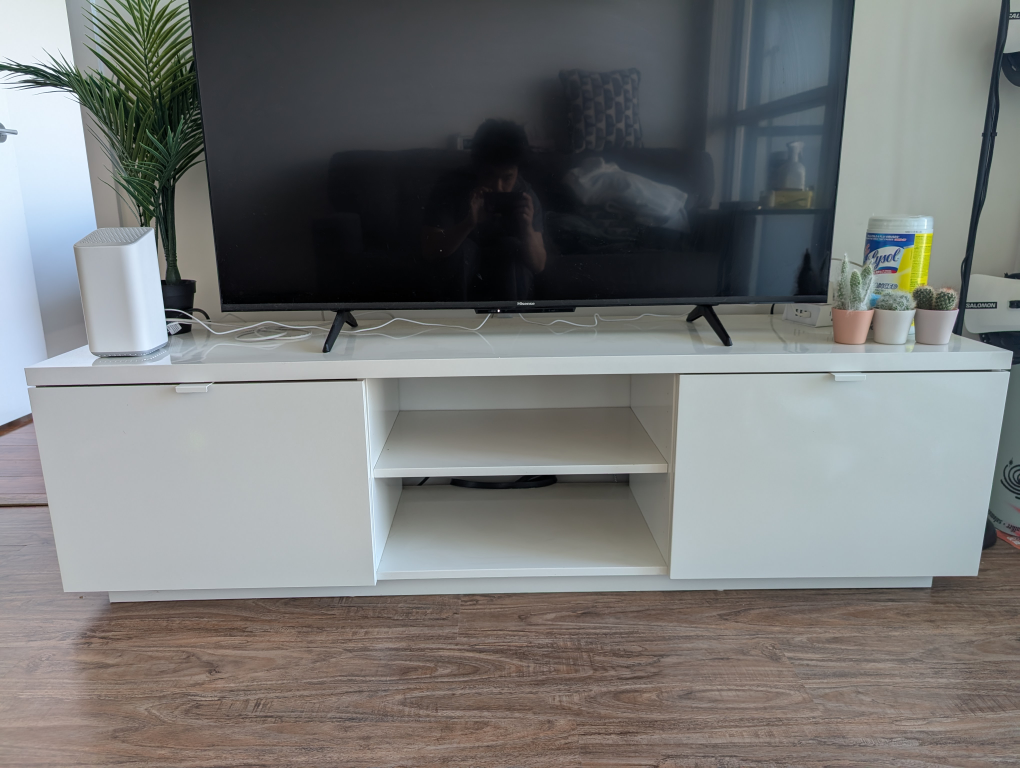 IKEA TV Stand - BYAS - White