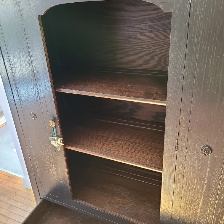 Vintage Black Cabinet for $50!! image indicator(7)