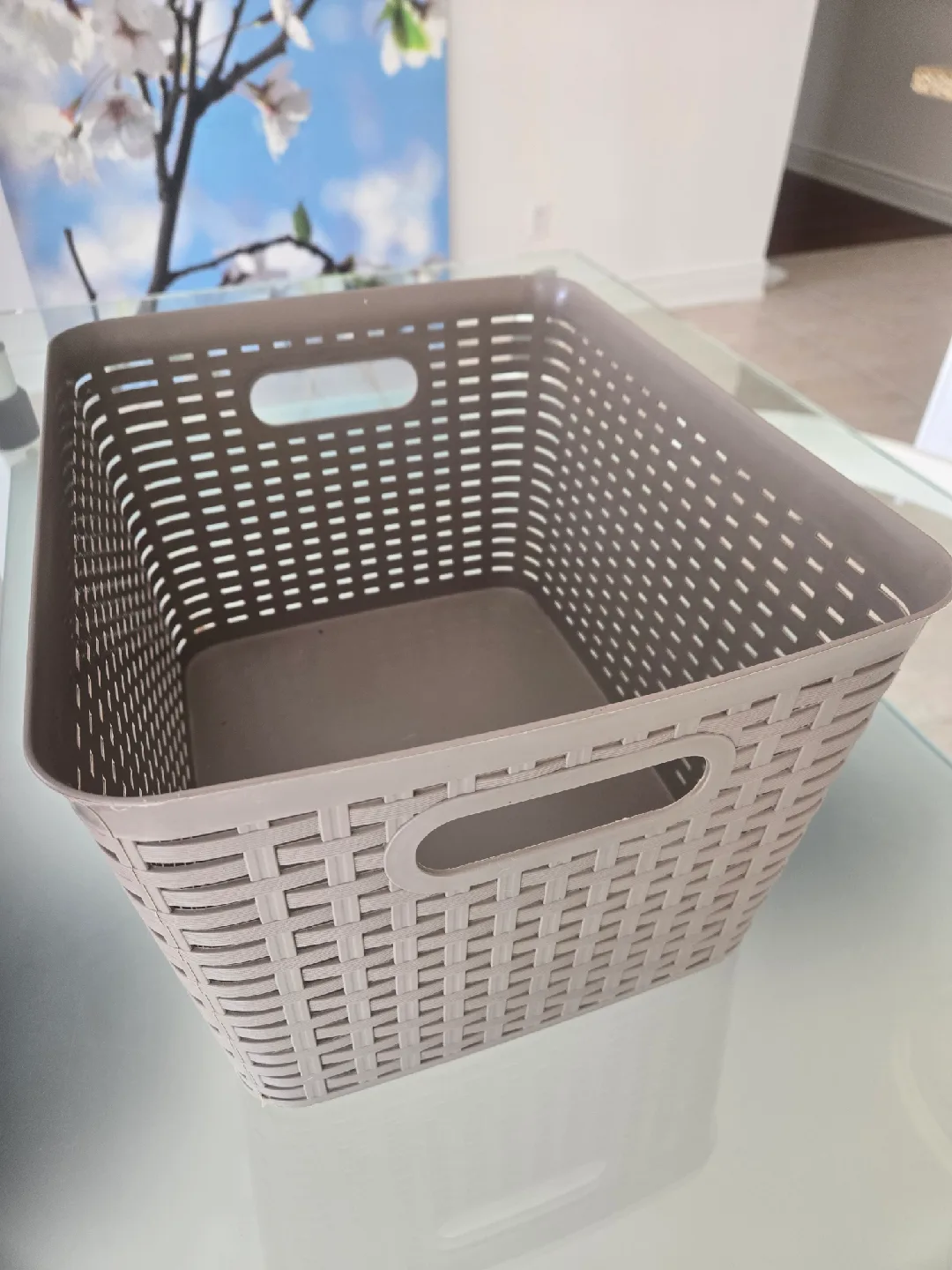 🥕Wicker Style Storage Basket 🥕 thumbnail