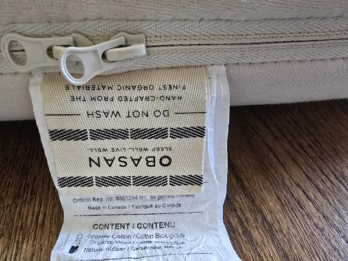 Obasan Organic Cotton Mattress - photo 4