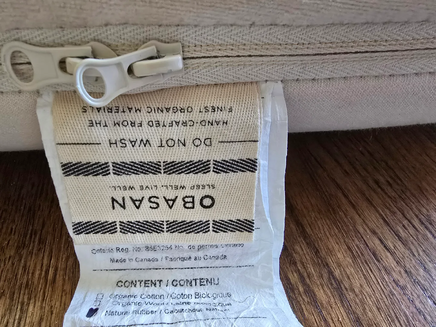 Obasan Organic Cotton Mattress image indicator(4)