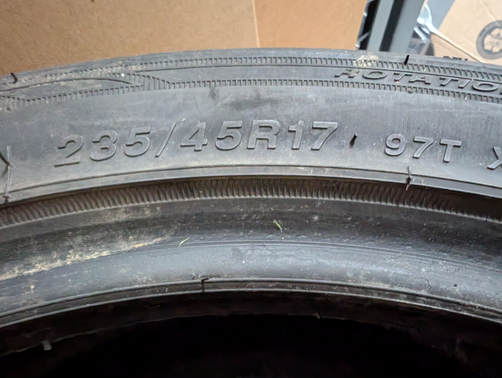 Set of 2 Ice Blazer Winter Tires 235/45R17 - photo 2