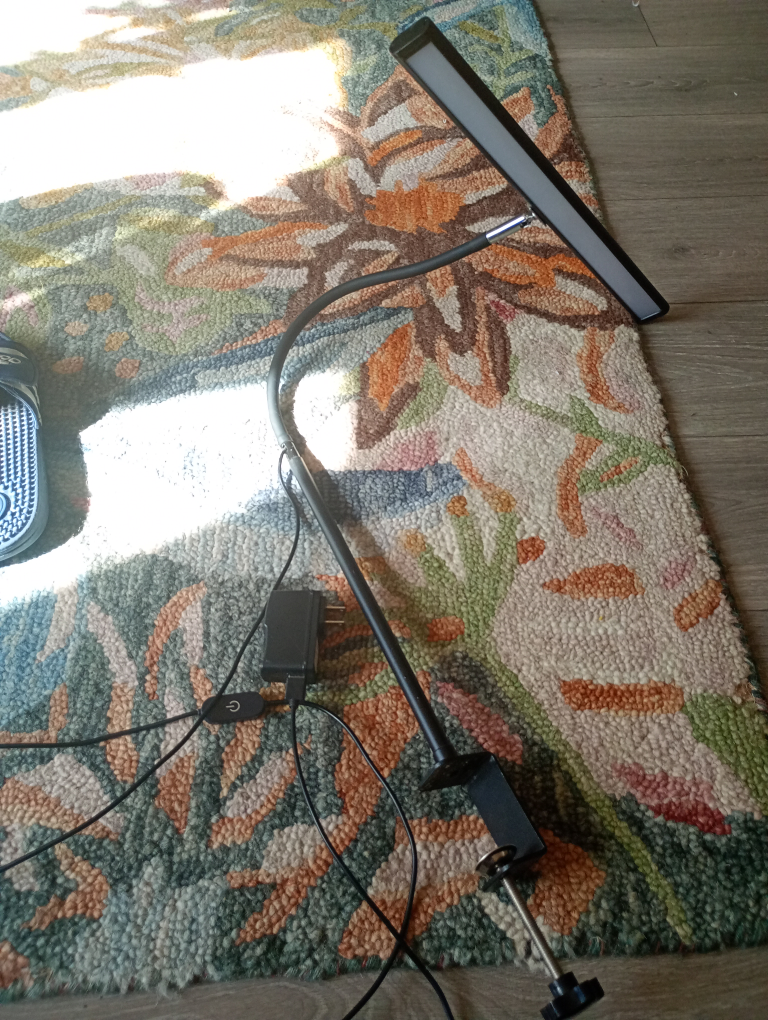 LED Desk Lamp with Clamp . $ 25 negotiable