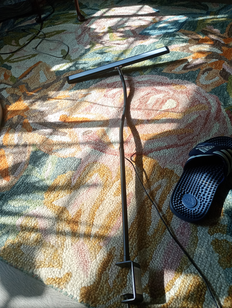 LED Desk Lamp with Clamp . $ 25 negotiable - photo 2