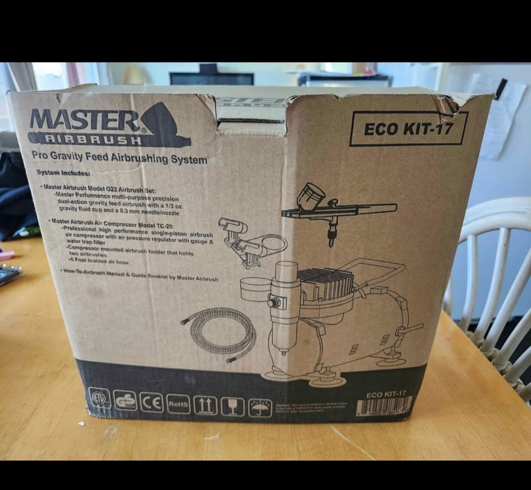 Master Airbrush Pro Gravity Feed Airbrushing System ECO KIT-17 - photo 3