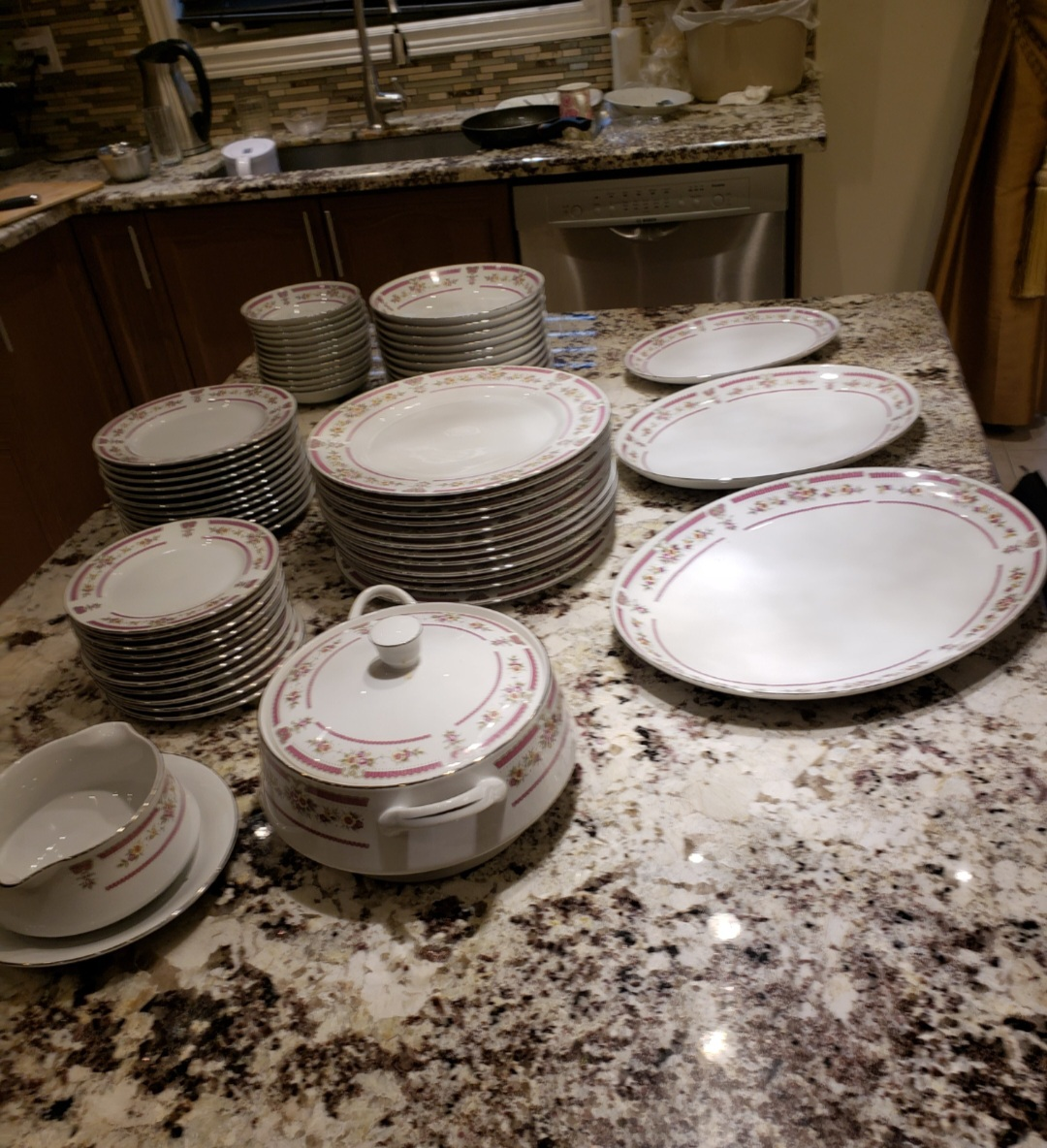 dinnerware set place 12 persons setting - photo 2