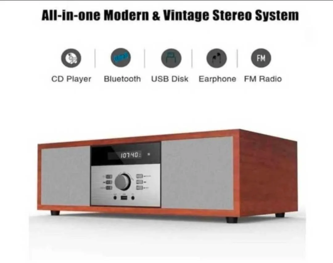 Wiscent CD Player and Stereo System image indicator(5)