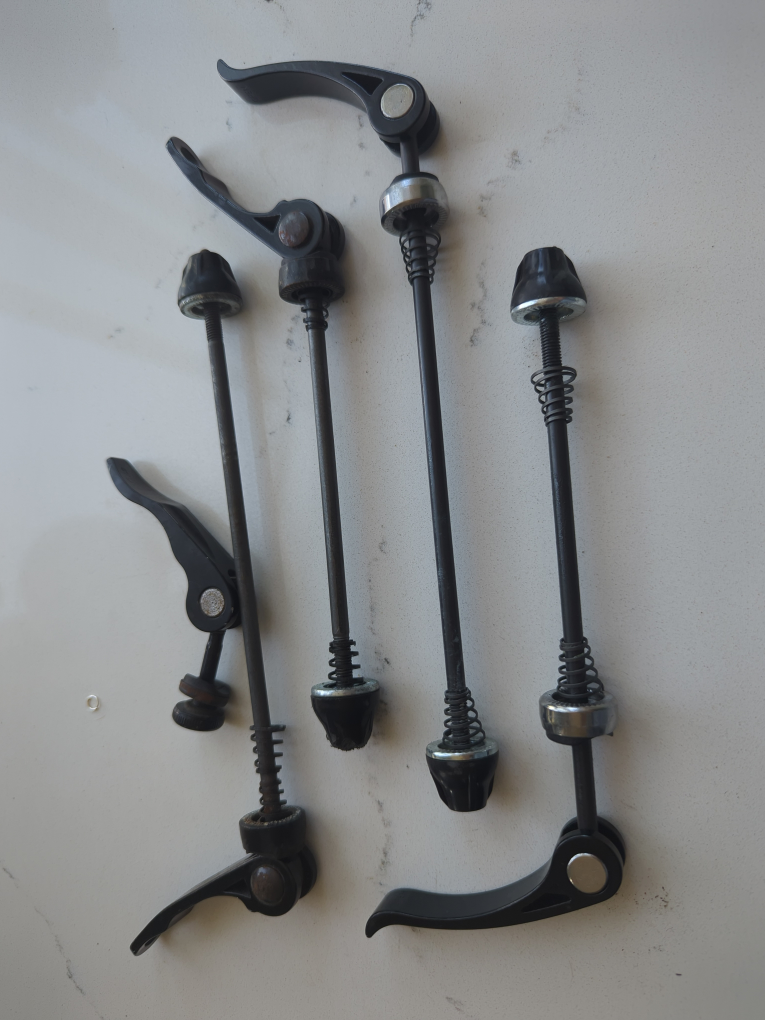 Bike Wheel Quick Release Skewers - Set of 5